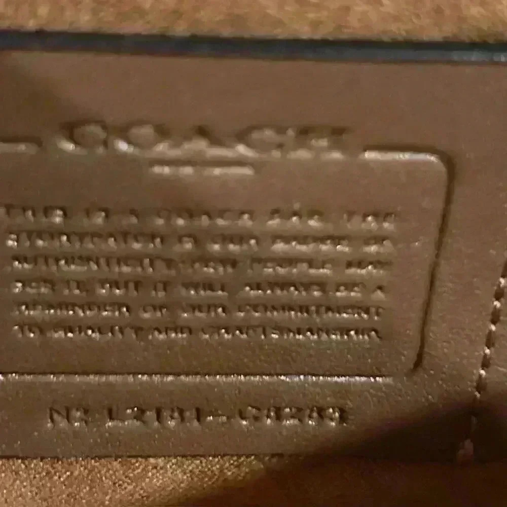 Coach Diary Klare Crossbody Bag With Diary Embroidery EUC - Picture 6 of 7